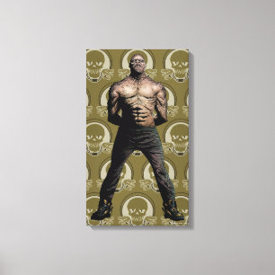 Suicide Squad   Killer Croc Comic Book Art Canvas Afdruk