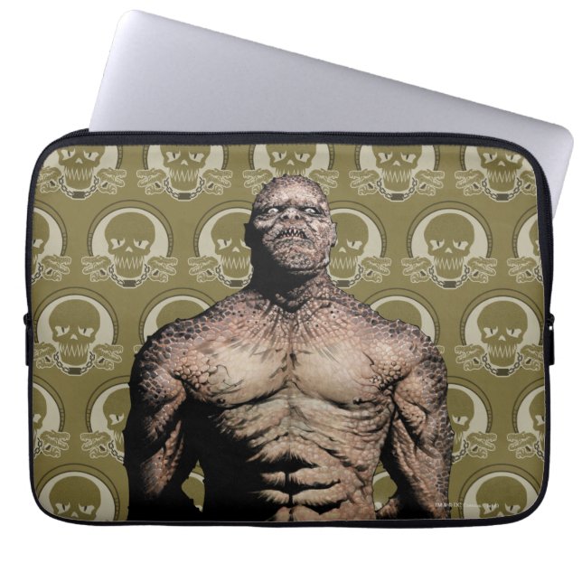 Suicide Squad | Killer Croc Comic Book Art Laptop Sleeve (Voorkant)