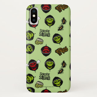 Suicide Squad | Killer Croc Emoji Patroon iPhone X Hoesje