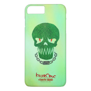 Suicide Squad   Killer Croc Head-pictogram iPhone 8 Plus / 7 Plus Hoesje