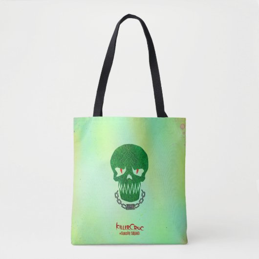 Suicide Squad | Killer Croc Head-pictogram Tote Bag (Voorkant)