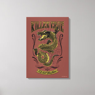 Suicide Squad   Killer Croc Tattoo Canvas Afdruk