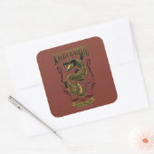 Suicide Squad | Killer Croc Tattoo Vierkante Sticker (Envelop)