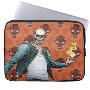 Suicide Squad Kunst in Comic Book El Diablo Laptop Sleeve