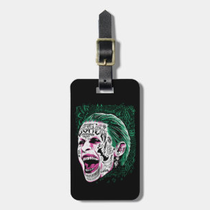 Suicide Squad Laughing Joker Head Sketch Bagagelabel