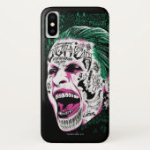 Suicide Squad | Laughing Joker Head Sketch Case-Mate iPhone Case (Achterkant)