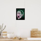 Suicide Squad | Laughing Joker Head Sketch Poster (Keuken)