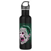 Suicide Squad | Laughing Joker Head Sketch Waterfles (Voorkant)