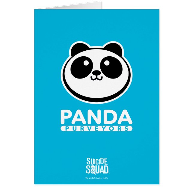 Suicide Squad | Logo Panda Purveyors (Voorkant)
