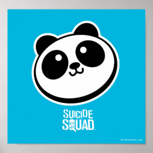 Suicide Squad   Logo Panda Purveyors Poster