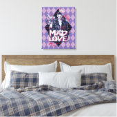 Suicide Squad | Mad Love Canvas Afdruk (Insitu (Slaapkamer))