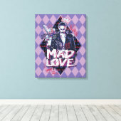 Suicide Squad | Mad Love Canvas Afdruk (Insitu (Houten vloer))