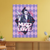 Suicide Squad | Mad Love Canvas Afdruk (Insitu (Woonkamer))