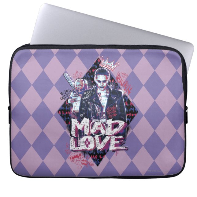 Suicide Squad | Mad Love Laptop Sleeve (Voorkant)