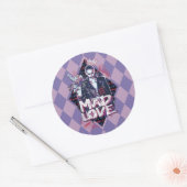 Suicide Squad | Mad Love Ronde Sticker (Envelop)