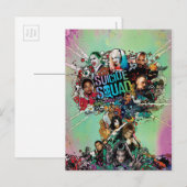 Suicide Squad | Paddenstoelwolexplosie Briefkaart (Voorkant / Achterkant)