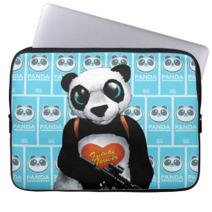 Suicide Squad Panda Laptop Sleeve
