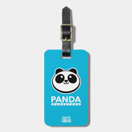Suicide Squad | Panda Purveyors Logo Bagagelabel (Voorkant verticaal)