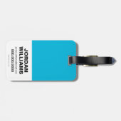 Suicide Squad | Panda Purveyors Logo Bagagelabel (Achterkant horizontaal)