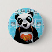 Suicide Squad | Panda Ronde Button 5,7 Cm (Voorkant)