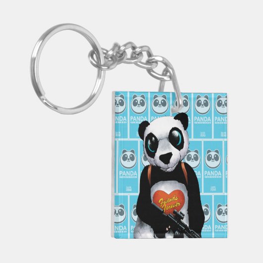 Suicide Squad | Panda Sleutelhanger (Voorkant Links)