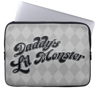 Suicide Squad Papa's Lil Monster Laptop Sleeve
