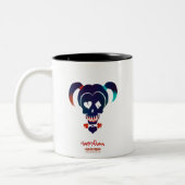 Suicide Squad | Pictogram Harley Quinn Head Tweekleurige Koffiemok (Links)