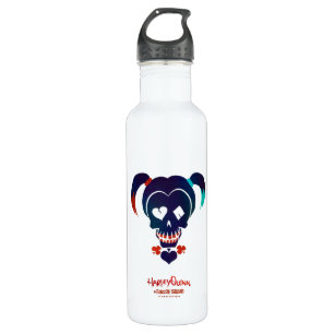Suicide Squad   Pictogram Harley Quinn Head Waterfles