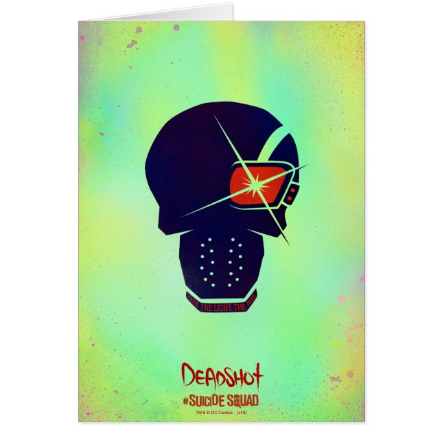 Suicide Squad | Pictogram van hoofd van dop (Voorkant)