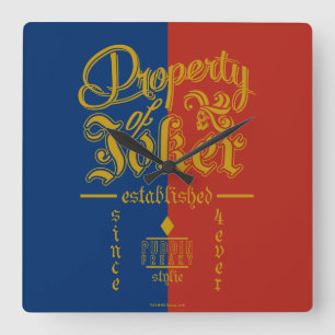 Suicide Squad Puddin Freaky Vierkante Klok