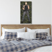 Suicide Squad | Rick Flag Comic Book Art Canvas Afdruk (Insitu (Slaapkamer))