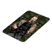 Suicide Squad | Rick Flag Comic Book Art Magneet (Linkerzijde)