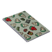 Suicide Squad | Rick Flag Emoji Pattern Notitieboek (Rechterzijde)