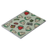 Suicide Squad | Rick Flag Emoji Pattern Notitieboek (Linkerzijde)