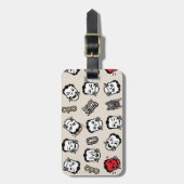 Suicide Squad | Slipknot Emoji Pattern Bagagelabel (Voorkant verticaal)