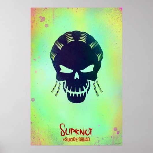 Suicide Squad | Slipknot Head-pictogram Poster (Voorkant)