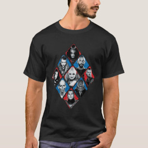 Suicide Squad   Task Force X Checkered Diamond T-shirt