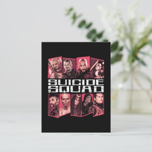 Suicide Squad | Task Force X Group Emblem Briefkaart (Staand voorkant)