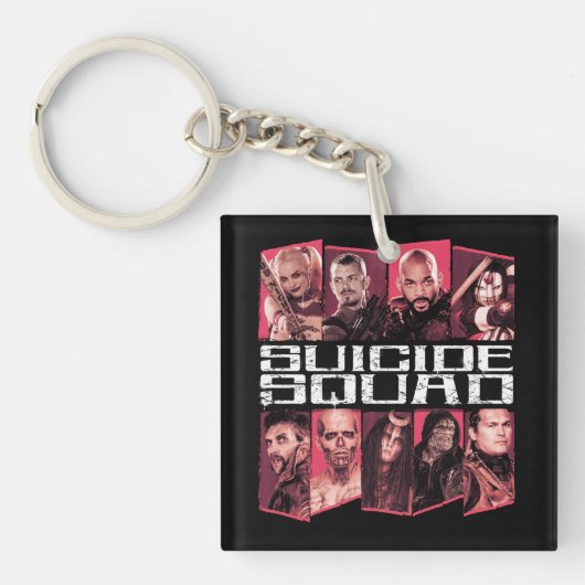 Suicide Squad | Task Force X Group Emblem Sleutelhanger (Voorkant)