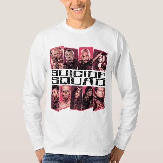 Suicide Squad | Task Force X Group Emblem T-shirt (Voorkant)
