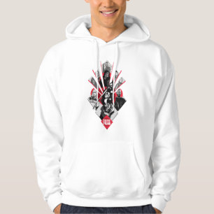 Suicide Squad Task Force X Japans grafisch Hoodie