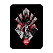 Suicide Squad | Task Force X Japans grafisch Magneet (Verticaal)