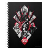 Suicide Squad | Task Force X Japans grafisch Notitieboek (Voorkant)