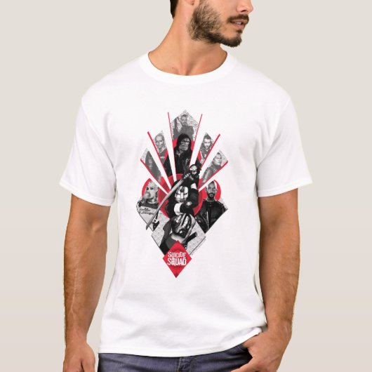 Suicide Squad | Task Force X Japans grafisch T-shirt (Voorkant)