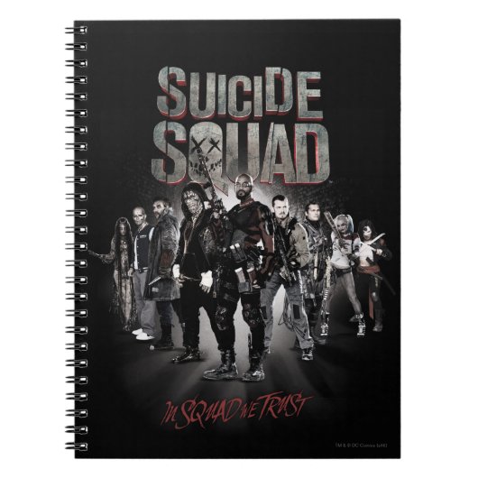 Suicide Squad |Task Force X Lineup Notitieboek (Voorkant)