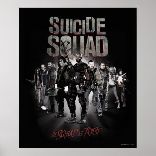 Suicide Squad  Task Force X Lineup Poster