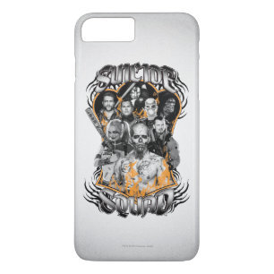 Suicide Squad   Task Force X Tribal Tattoo iPhone 8 Plus / 7 Plus Hoesje