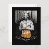 Suicide Squad | Tattoo El Diablo "Redemption" Briefkaart (Voorkant / Achterkant)