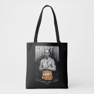 Suicide Squad Tattoo El Diablo "Redemption" Tote Bag