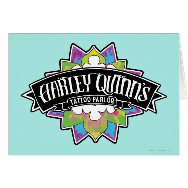 Suicide Squad | Tattoo van Harley Quinn Parlor Lot (Voorkant Horizontaal)